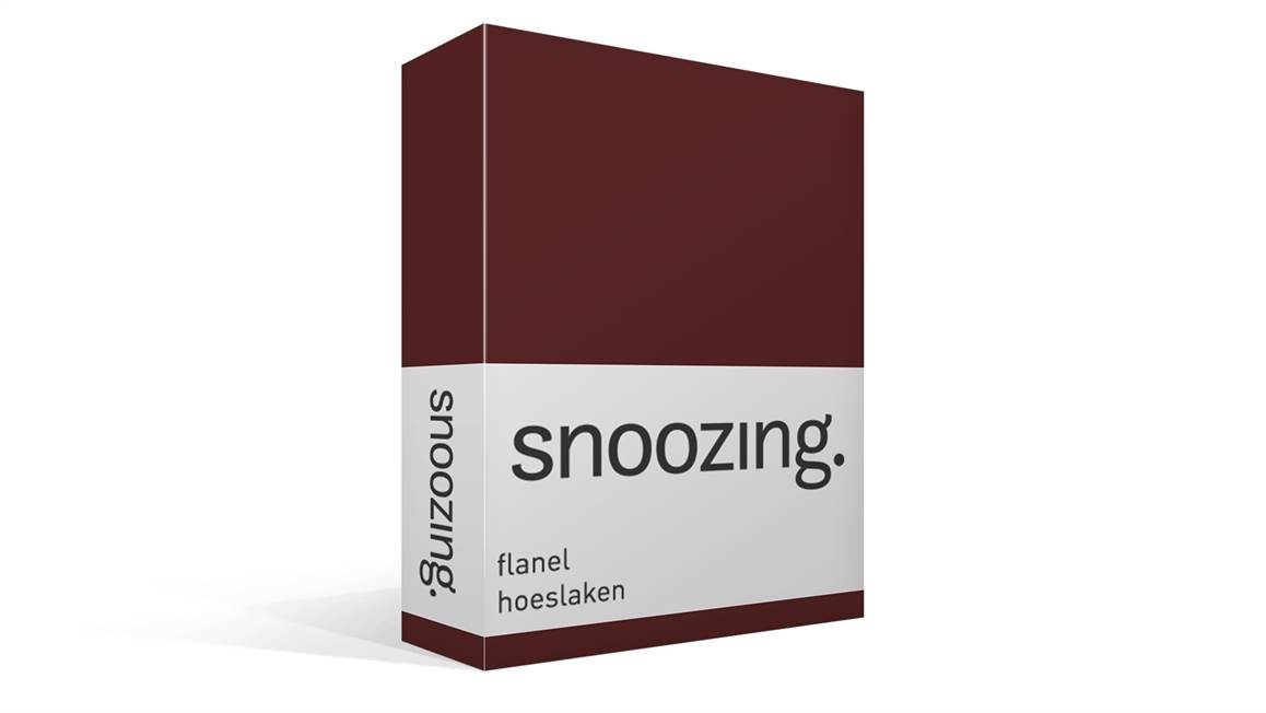 Snoozing drap-housse flanelle