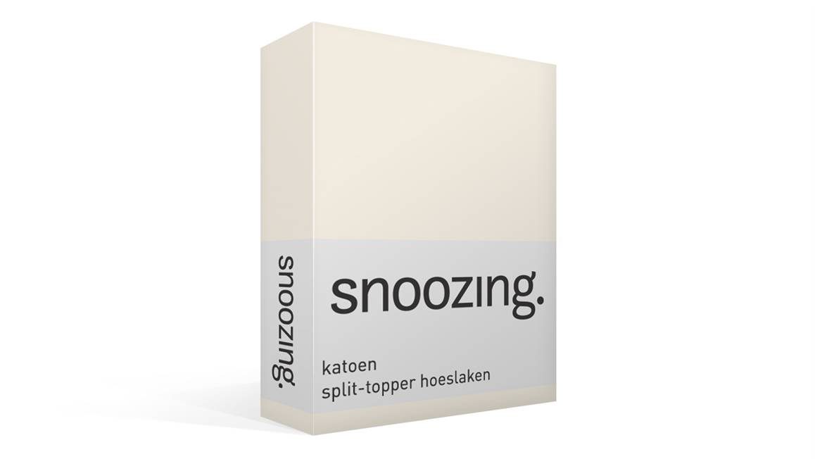 Snoozing drap-housse surmatelas TR coton 57 fils