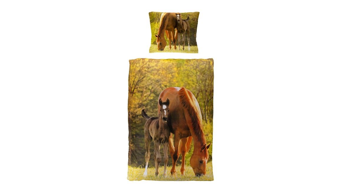 Chevaux housse de couette