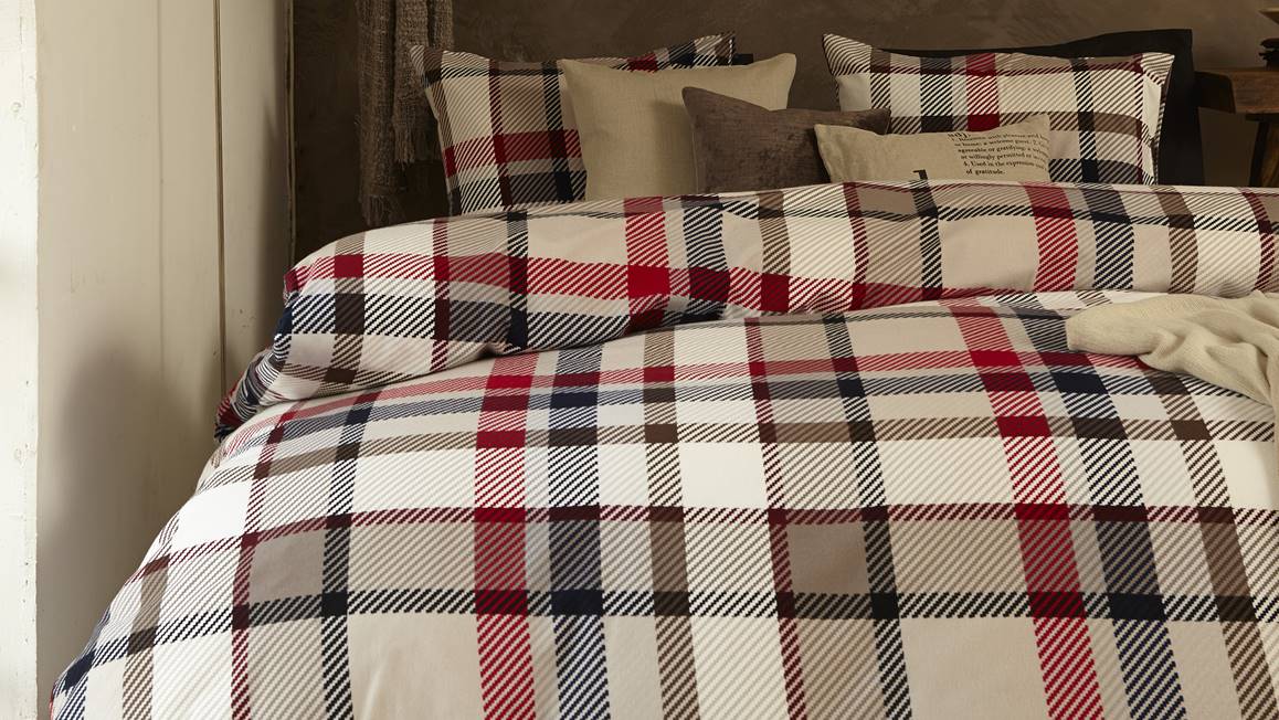 Beddinghouse Sherlock housse de couette en flanelle