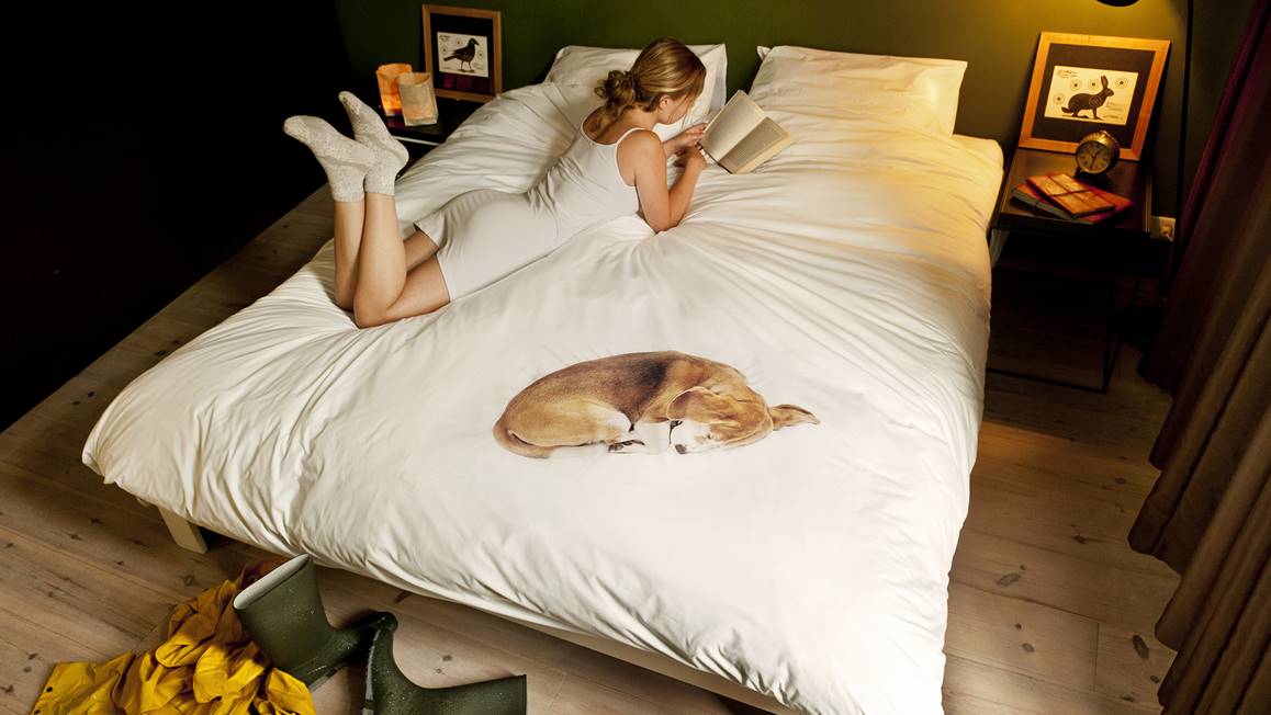 SNURK Bob housse de couette blanc