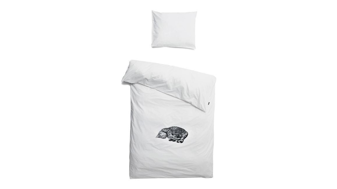 SNURK Ollie housse de couette blanc