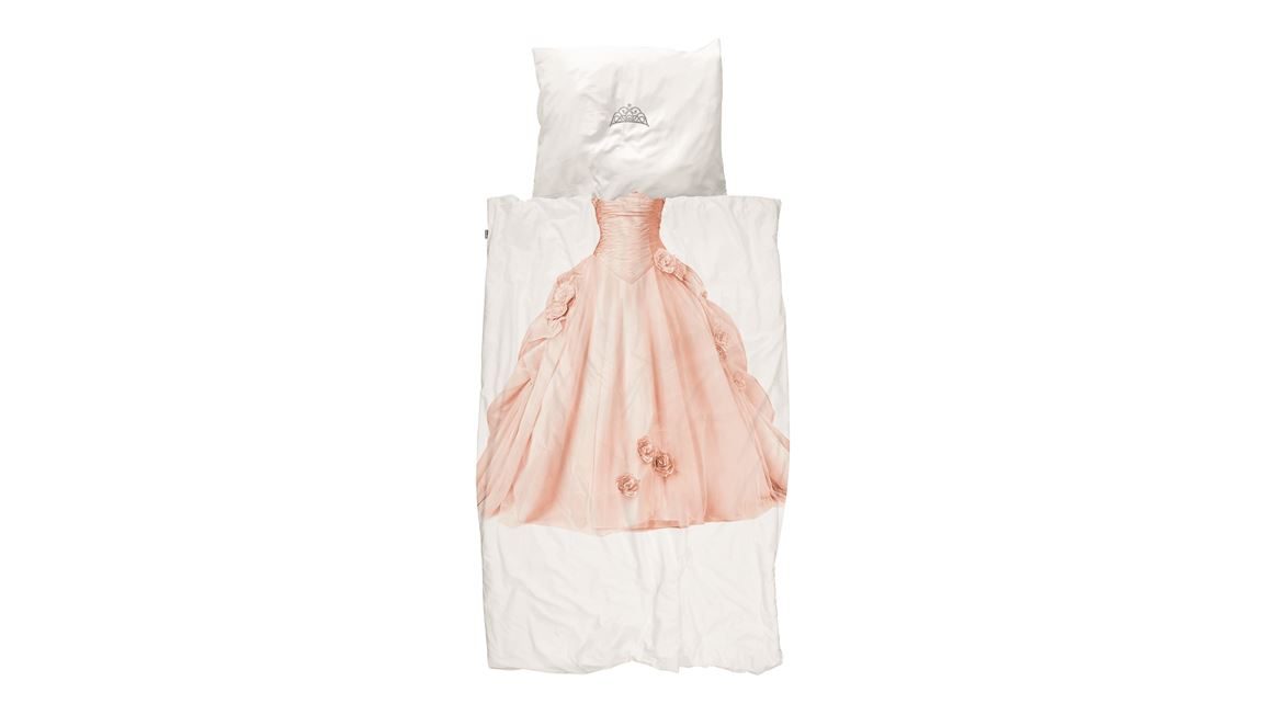 SNURK Princesse housse de couette rose