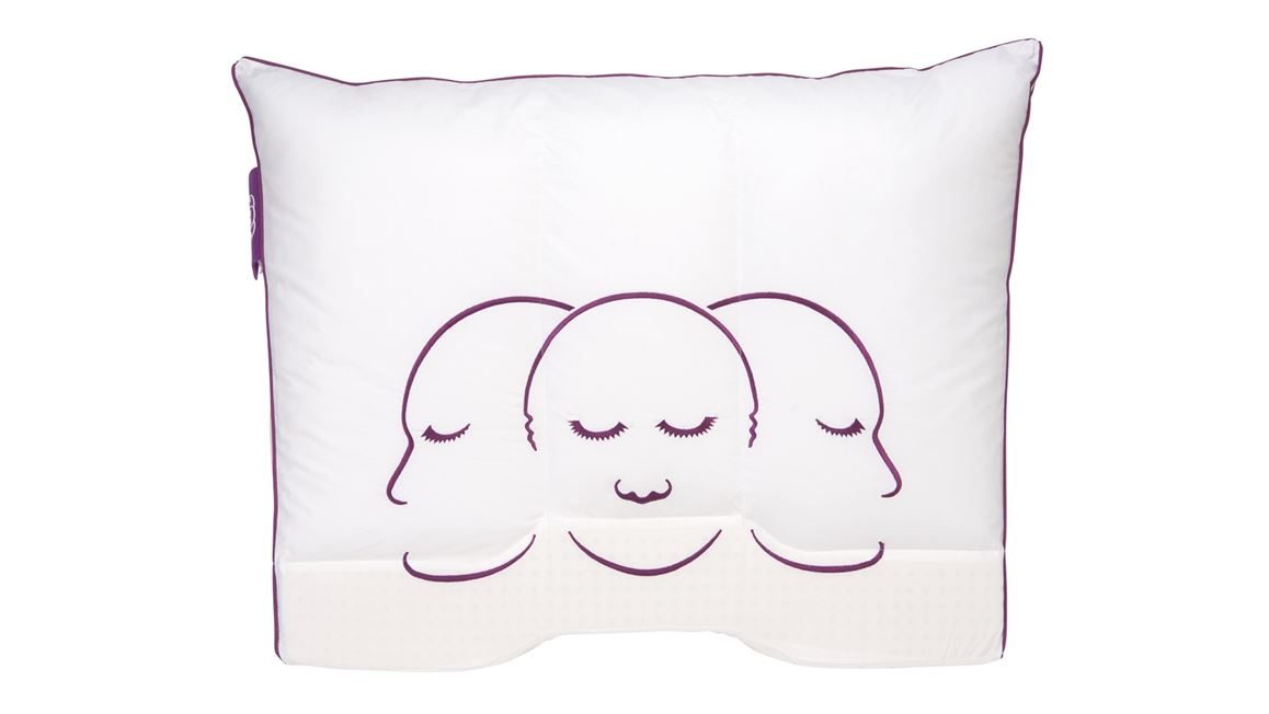 Silvana Support Violet oreiller synthétique medium-moelleux