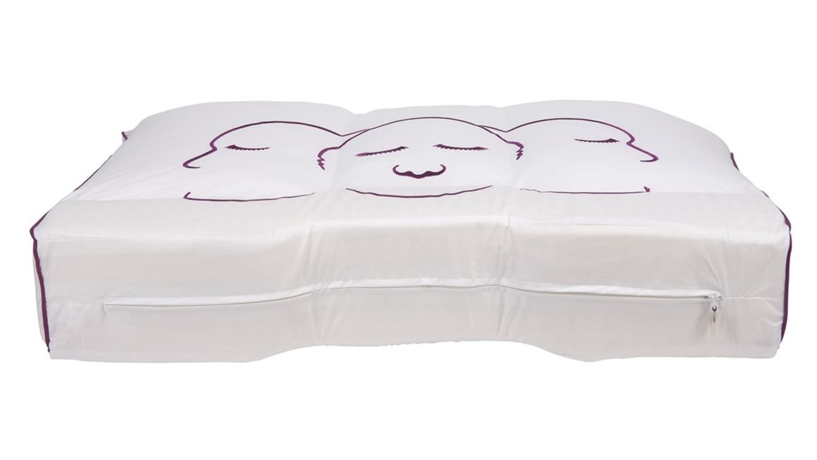 Silvana Support Violet oreiller synthétique medium-moelleux