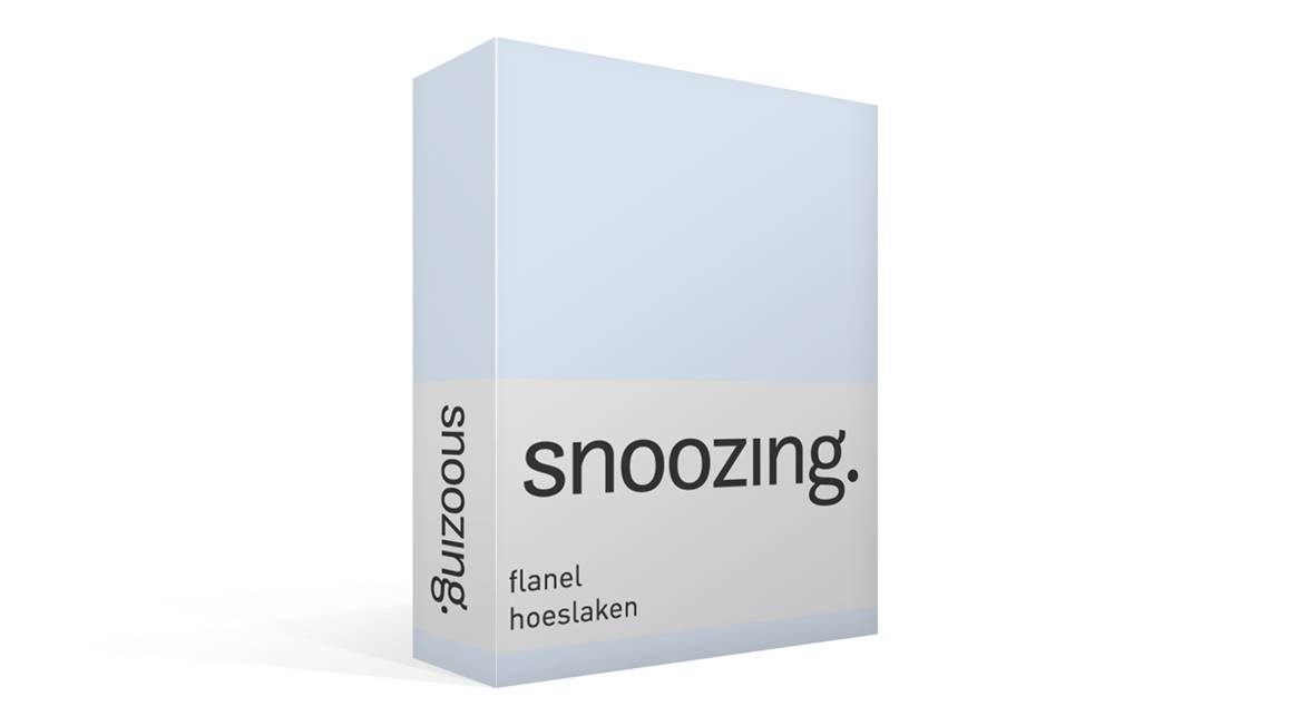 Snoozing drap-housse flanelle