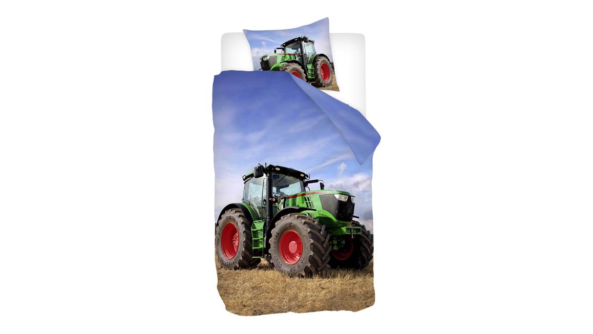 Snoozing Tractor housse de couette