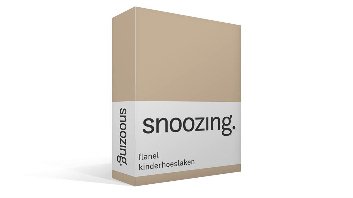 Snoozing drap-housse enfant en flanelle