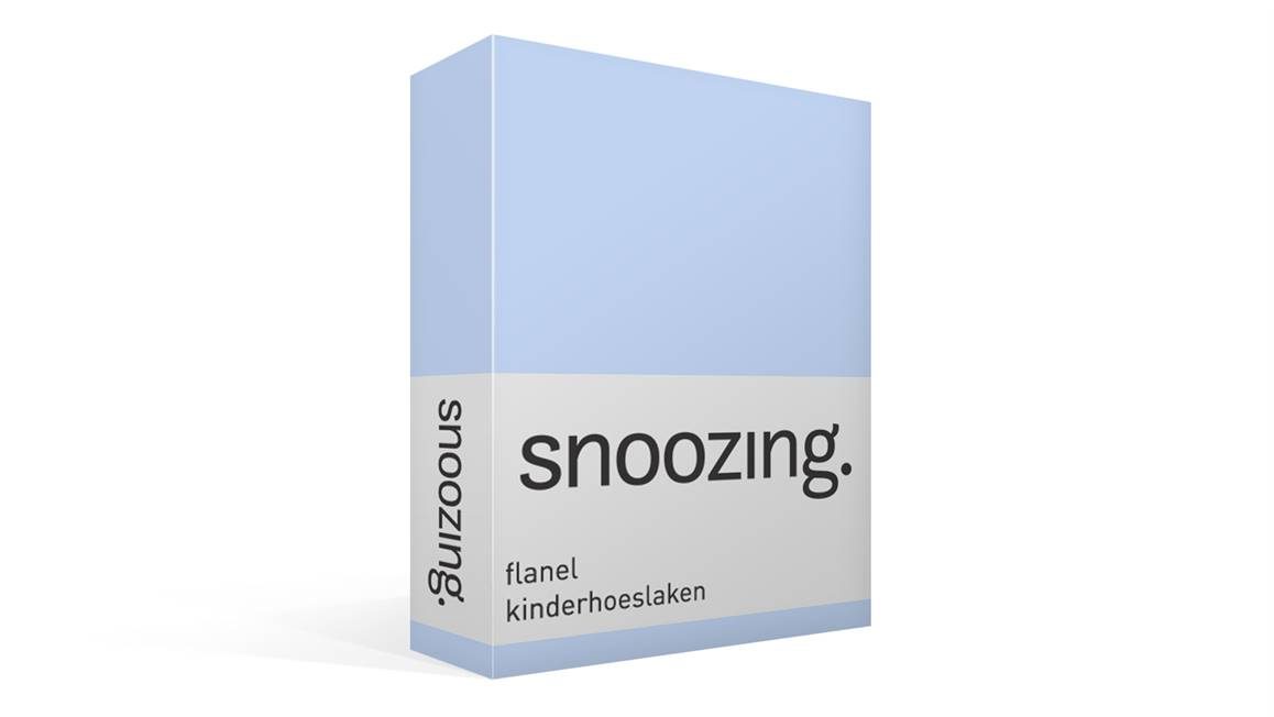 Snoozing drap-housse enfant flanelle