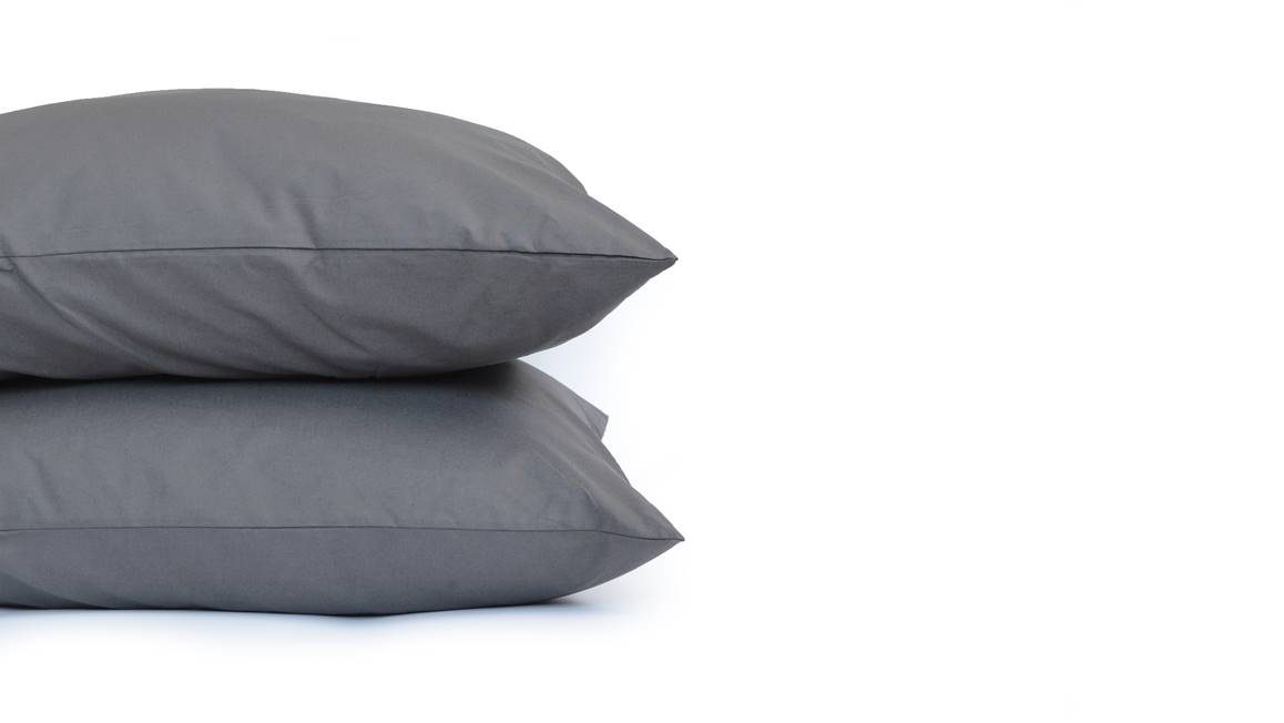 Snoozing taies d'oreiller coton 57 fils (lot de 2)