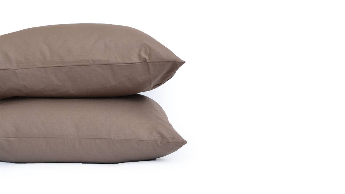 Snoozing taies d'oreiller coton 57 fils (lot de 2)