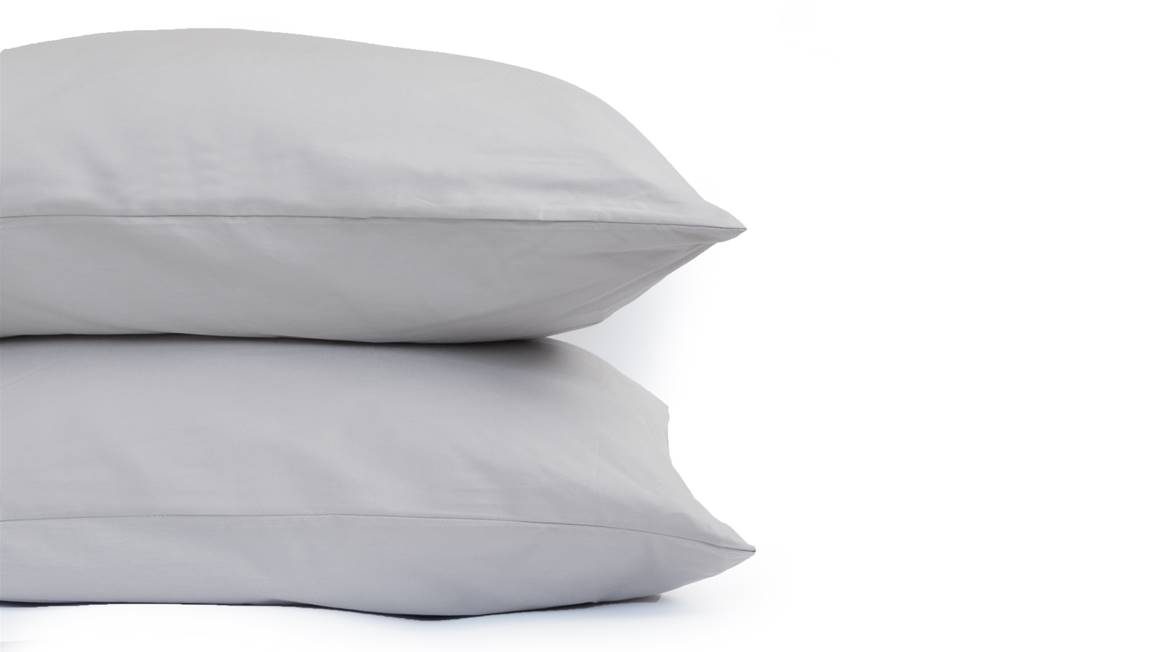 Snoozing taies d'oreiller coton 57 fils (lot de 2)