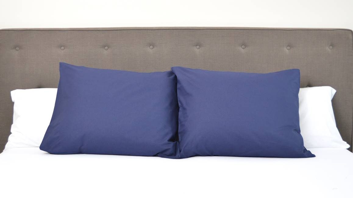 Snoozing taies d'oreiller coton 57 fils (lot de 2)