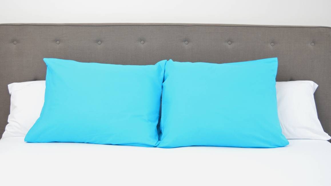 Snoozing taies d'oreiller coton 57 fils (lot de 2)