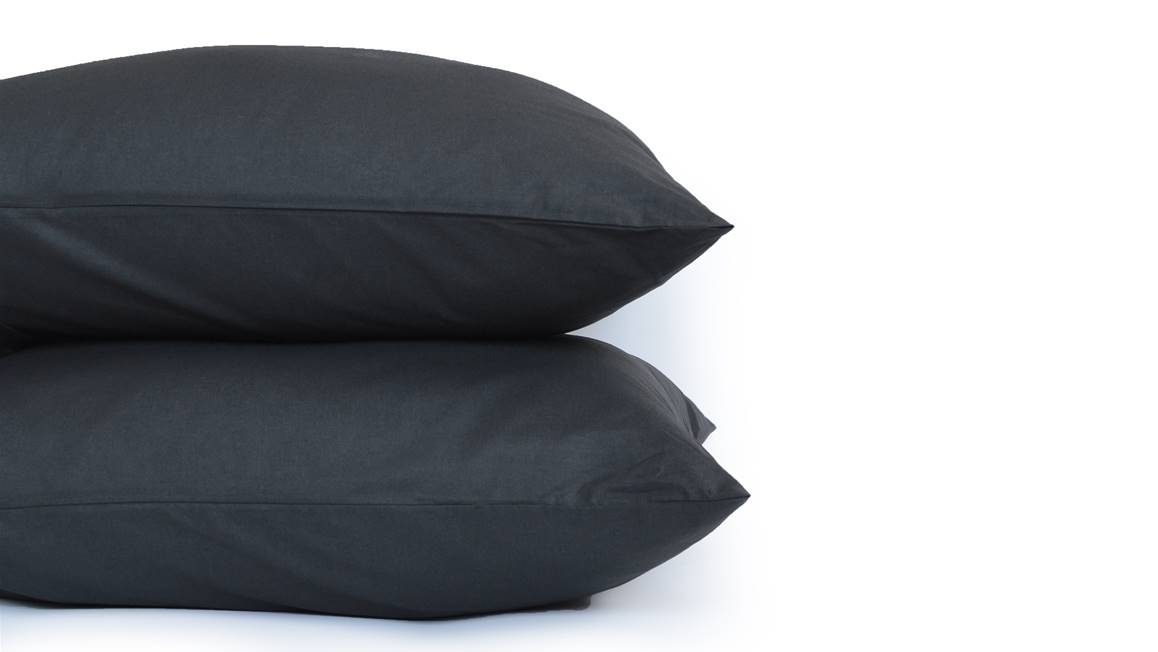 Snoozing taies d'oreiller coton 57 fils (lot de 2)