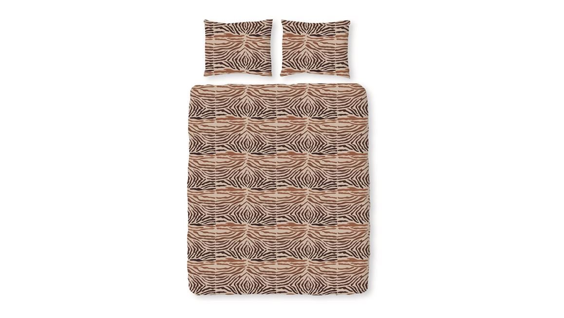 Romanette Wood housse de couette en flanelle