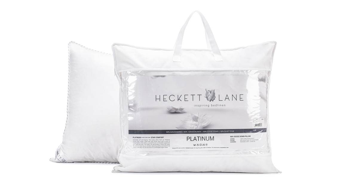 Heckettlane Platinum oreiller traditionnel duvet moelleux
