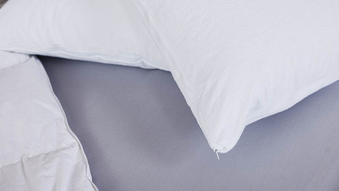 Snoozing sous-taies éponge enduite polyuréthane imperméable (lot de 2)