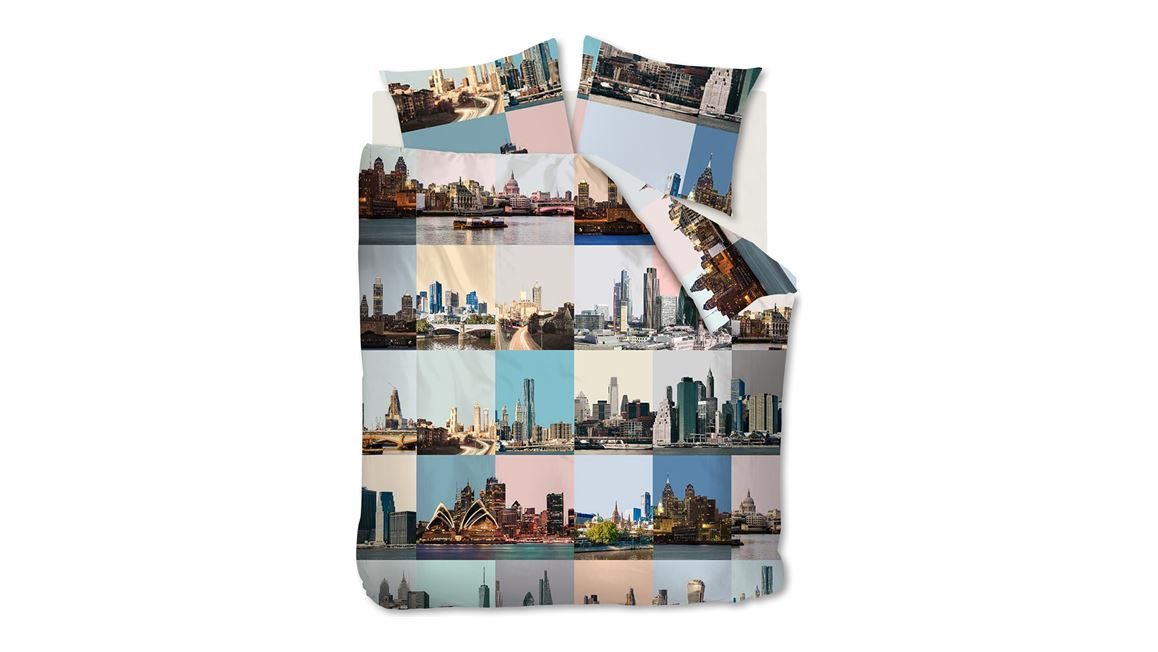 Ambiante City Fragments housse de couette