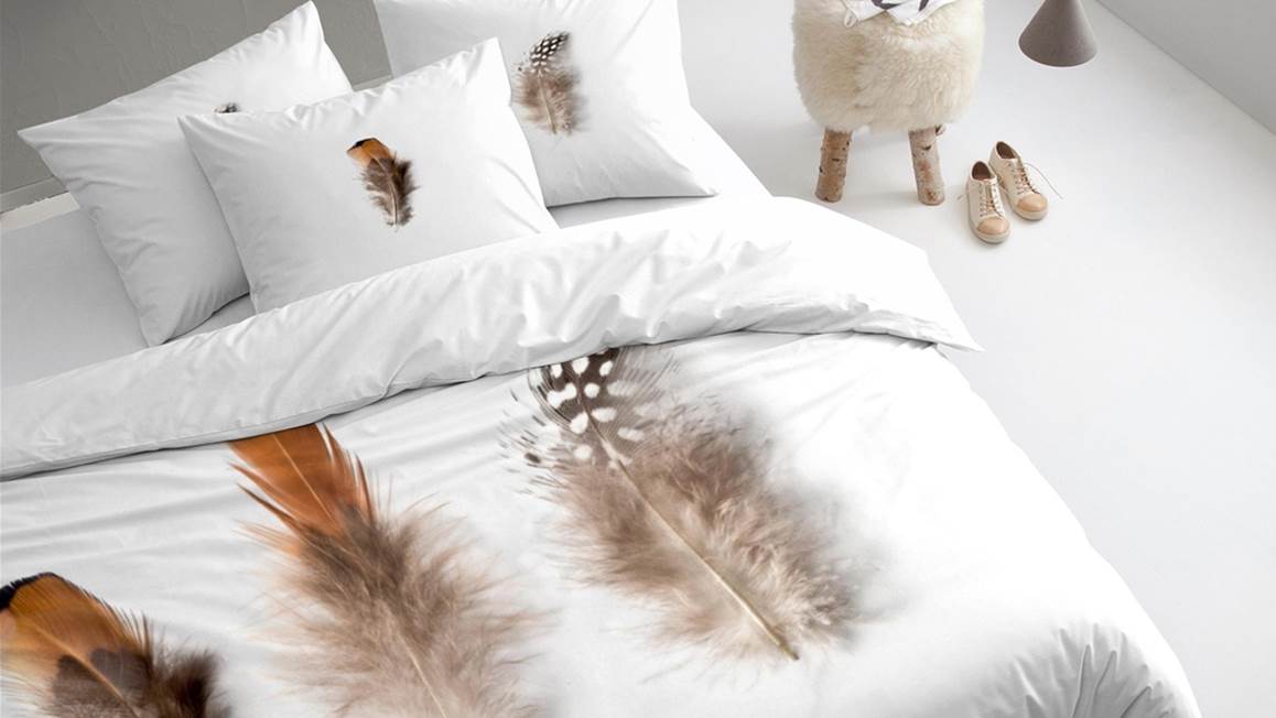 Damai Pera housse de couette en flanelle