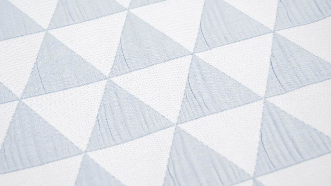 Snoozing Emma couvre-lit gris bleu