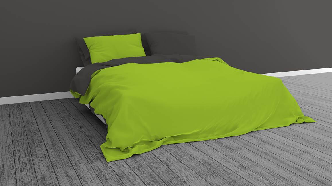 Snoozing Two Tone housse de couette en flanelle