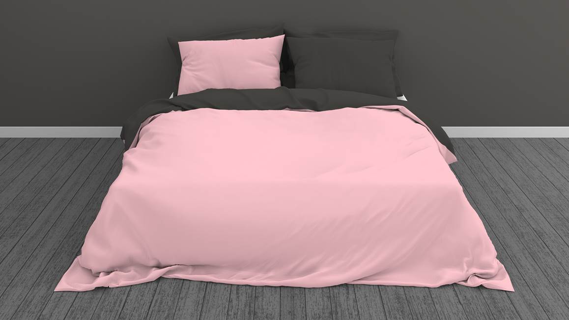 Snoozing Two Tone housse de couette en flanelle