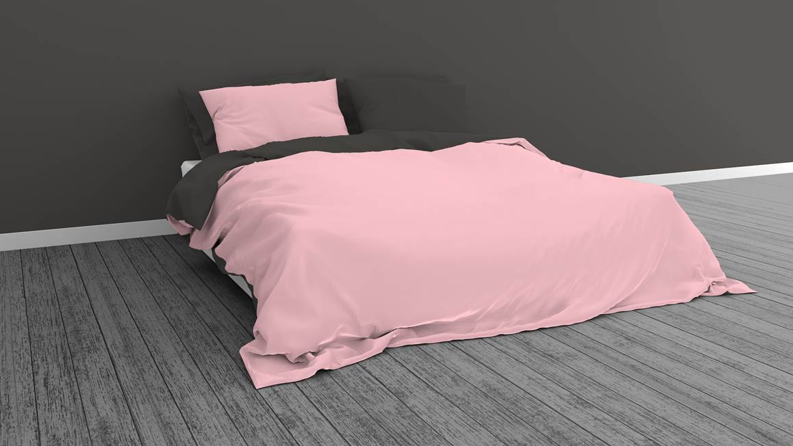 Snoozing Two Tone housse de couette en flanelle