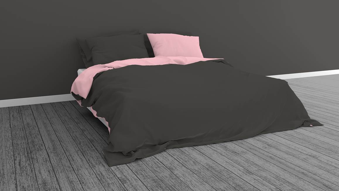 Snoozing Two Tone housse de couette en flanelle