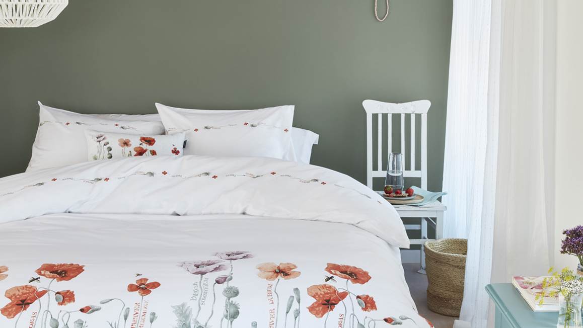 Marjolein Bastin Coquelicot housse de couette