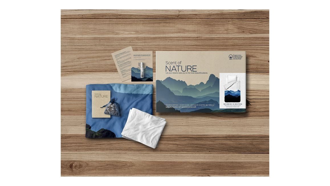 Scent of Nature Mountains of Madagascar Housse de couette