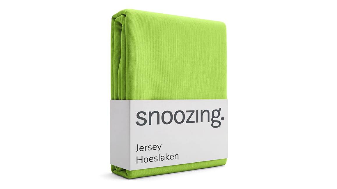 Snoozing drap-housse jersey