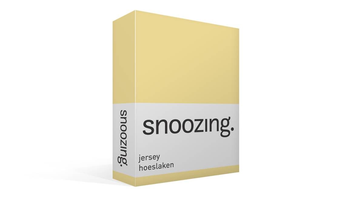 Snoozing drap-housse jersey