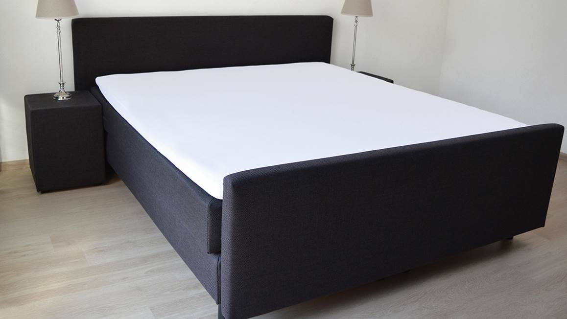 Snoozing drap-housse pour surmatelas en jersey - Blanc ...
