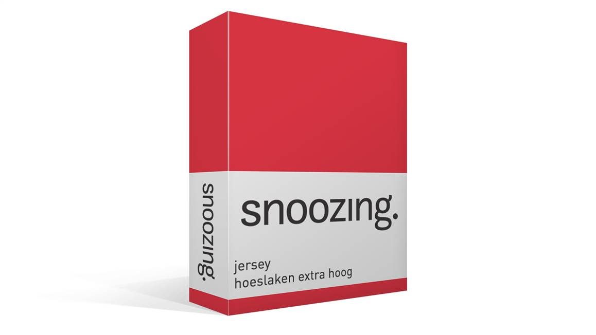 Snoozing drap-housse grand bonnet jersey