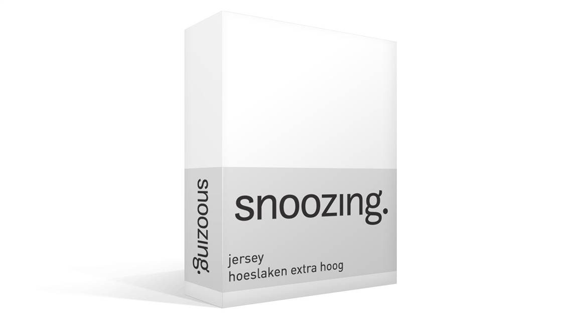 Snoozing drap-housse grand bonnet jersey