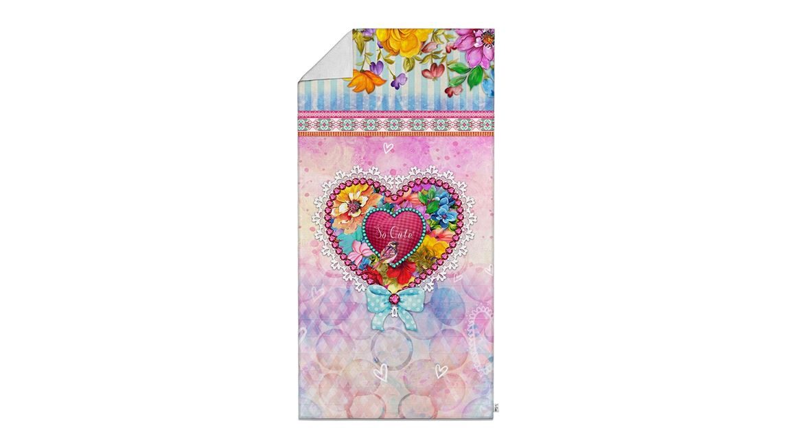 Get Wallpaper So Cute Lizzy Drap De Plage Multicolore Smulderstextiles Fr For iPhone Free