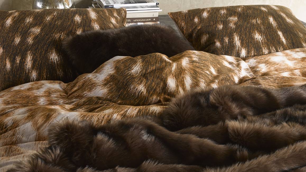Essenza Bambi Housse de couette en flanelle