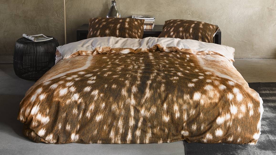Essenza Bambi Housse de couette en flanelle