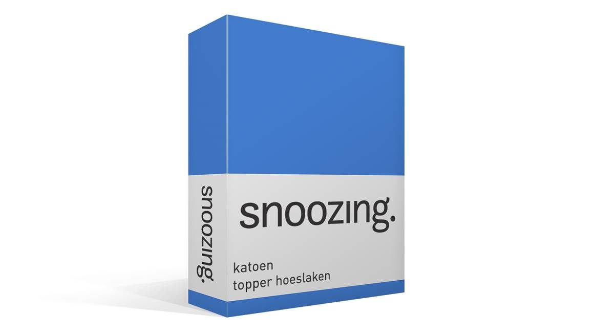 Snoozing drap-housse surmatelas coton 57 fils