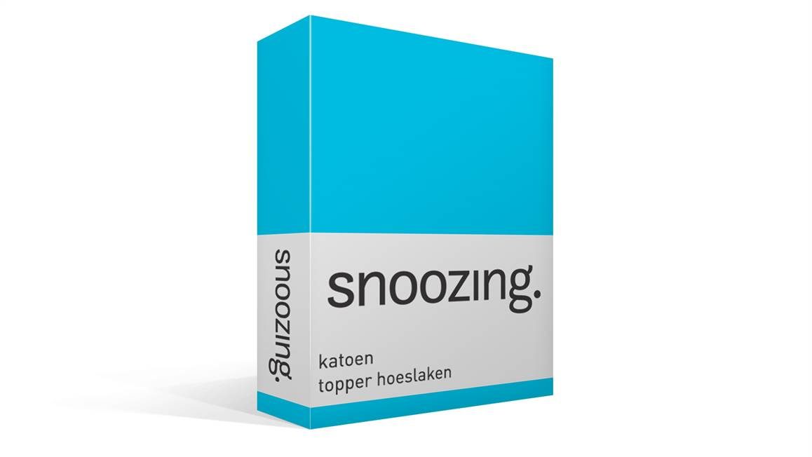 Snoozing drap-housse surmatelas coton 57 fils