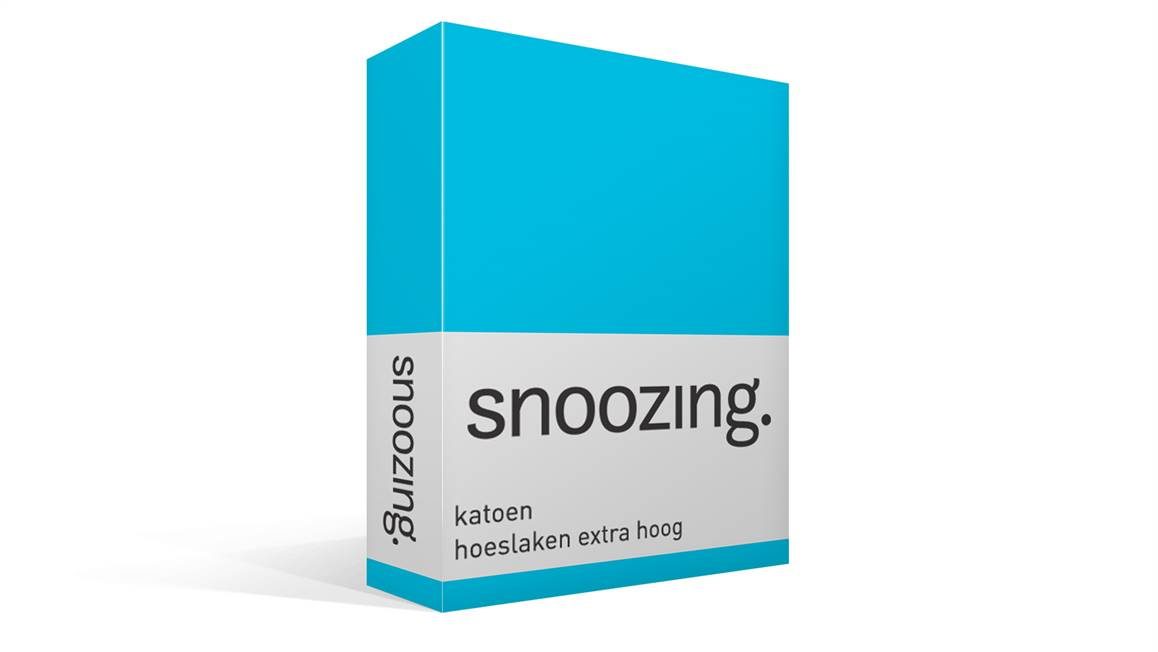 Snoozing drap-housse grand bonnet coton 57 fils