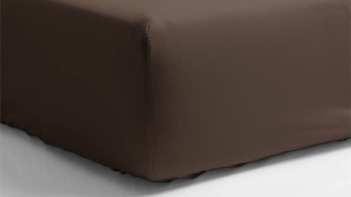 Snoozing drap-housse grand bonnet coton 57 fils