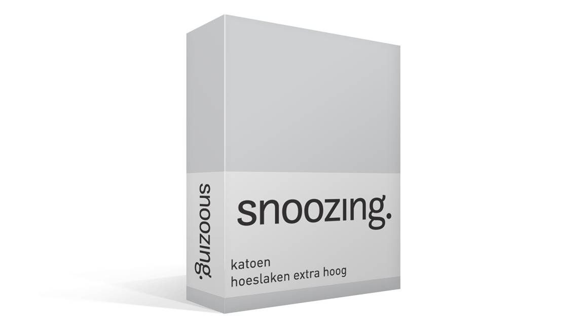Snoozing drap-housse grand bonnet coton 57 fils