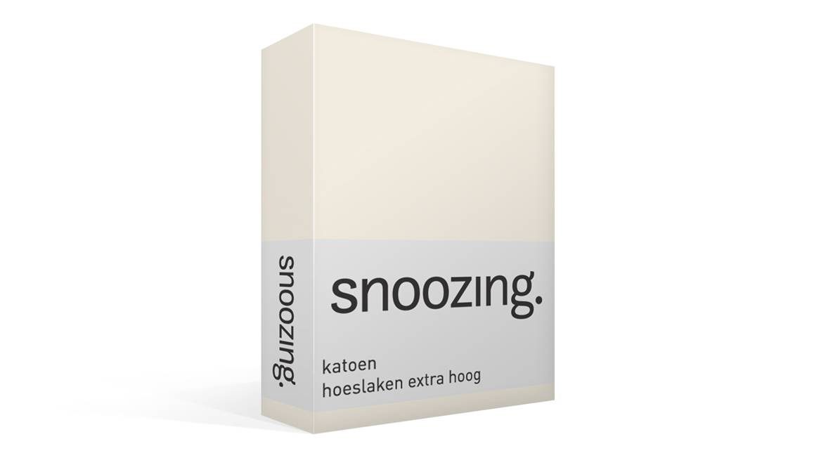 Snoozing drap-housse grand bonnet coton