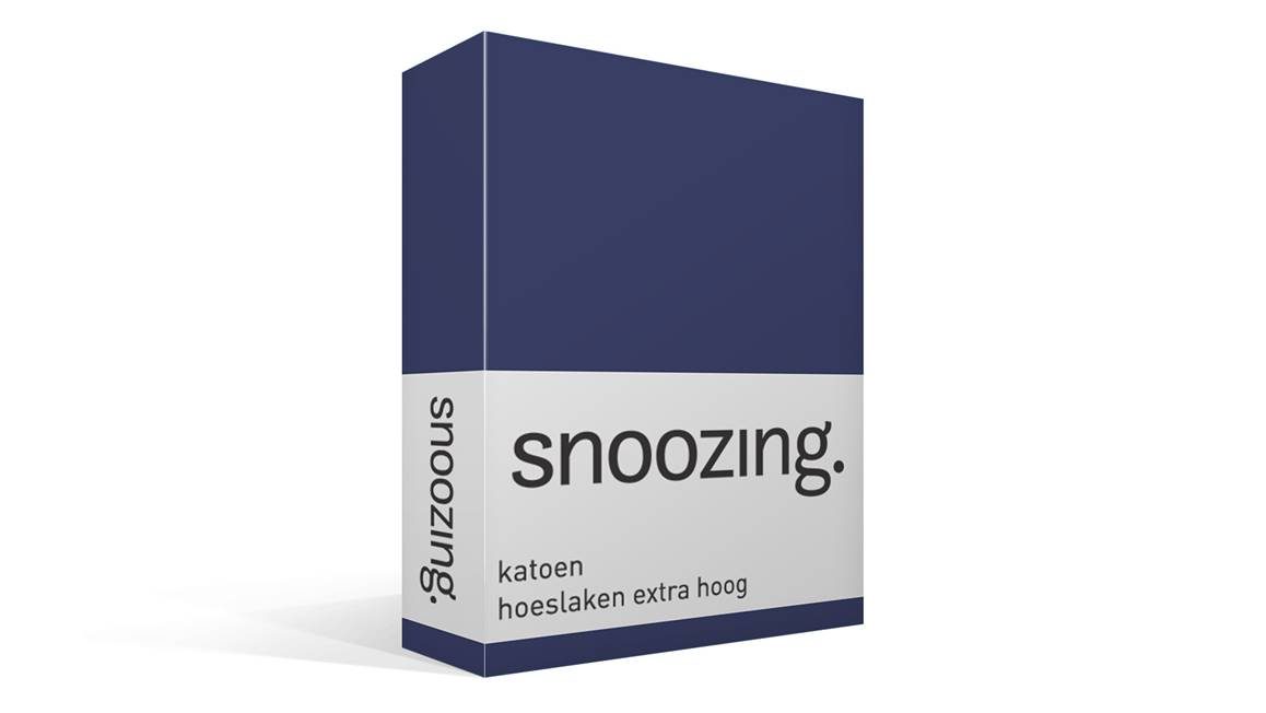 Snoozing drap-housse grand bonnet coton