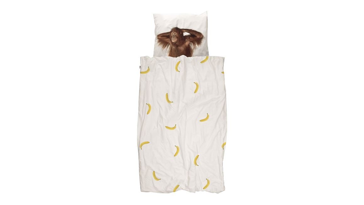 SNURK Banana Monkey housse de couette