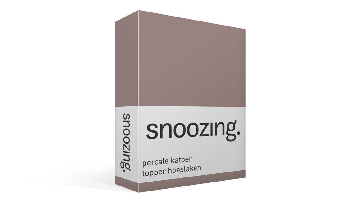Snoozing drap-housse surmatelas percale