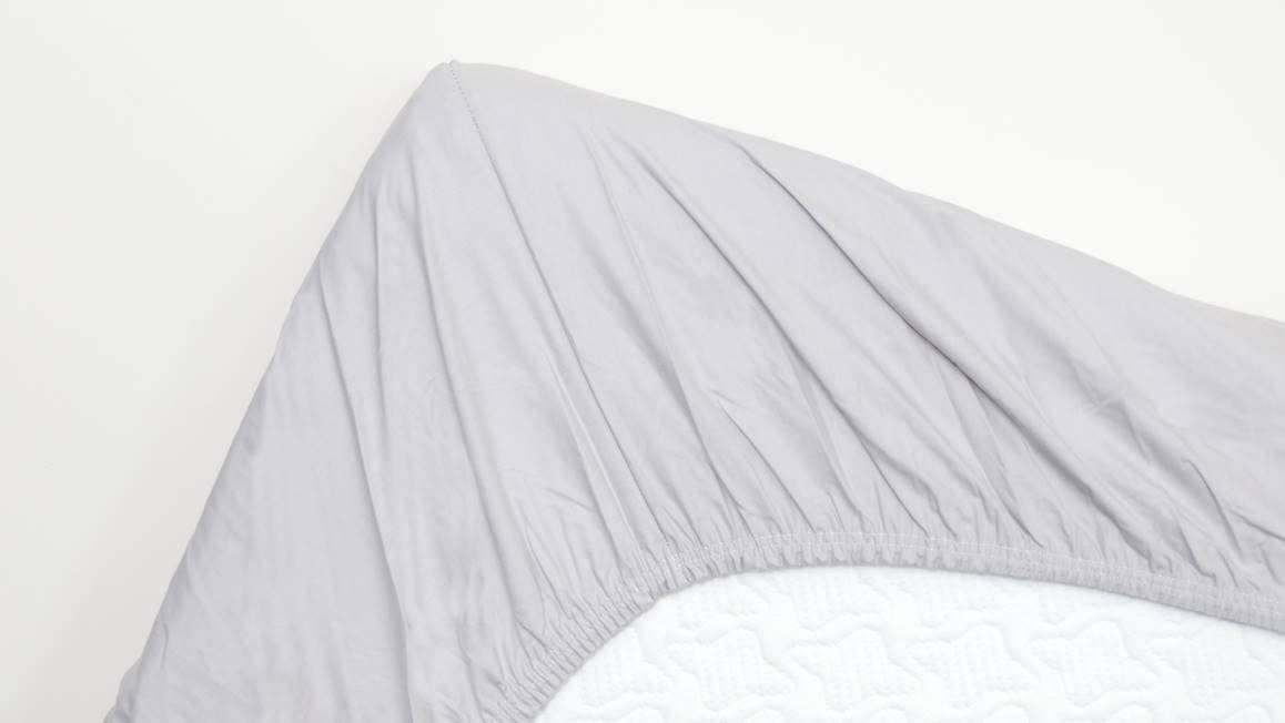 Snoozing drap-housse surmatelas en percale de coton