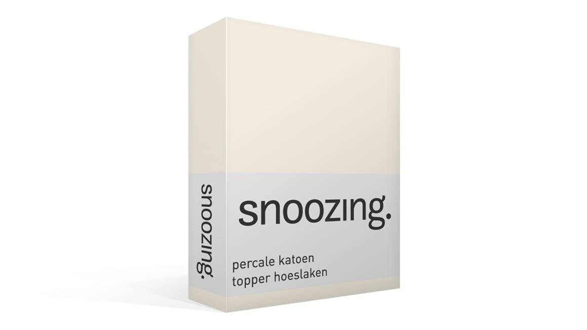Snoozing drap-housse surmatelas percale